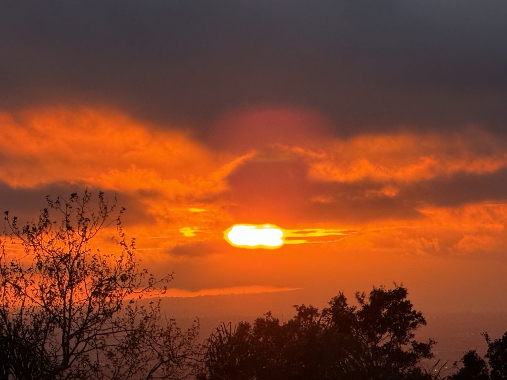 Sunset from Montecido