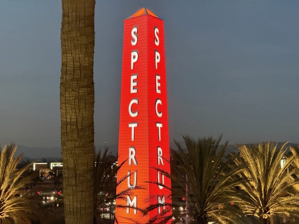 Irvine Spectrum on January 18, 2026